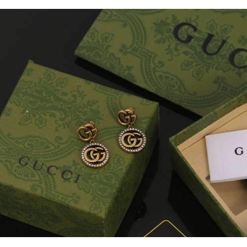 Replica Gucci Earrings For Women #1215197 $27.00 USD for Wholesale