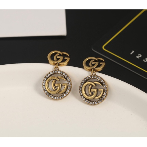 Replica Gucci Earrings For Women #1215197 $27.00 USD for Wholesale