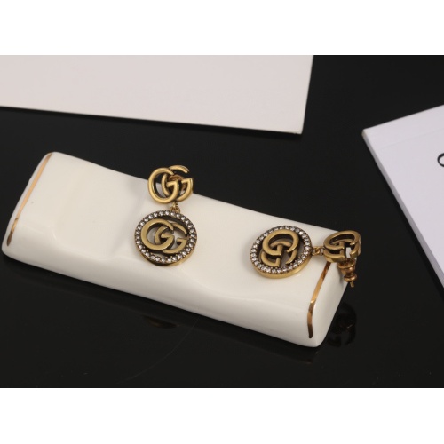 Replica Gucci Earrings For Women #1215197 $27.00 USD for Wholesale