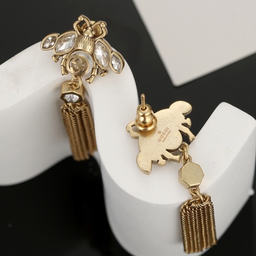 Replica Gucci Earrings For Women #1215209 $32.00 USD for Wholesale