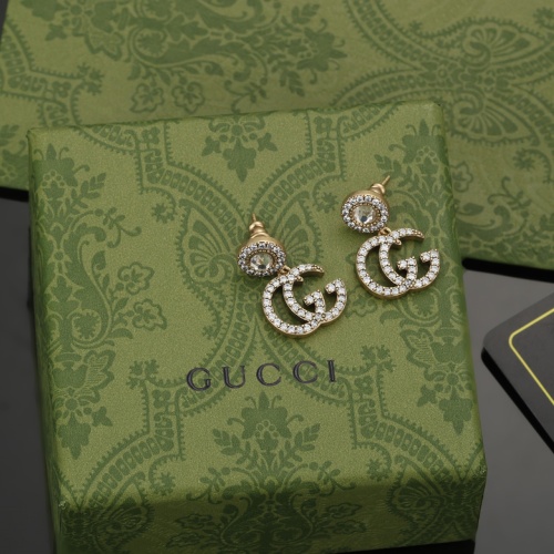 Replica Gucci Earrings For Women #1215215 $29.00 USD for Wholesale