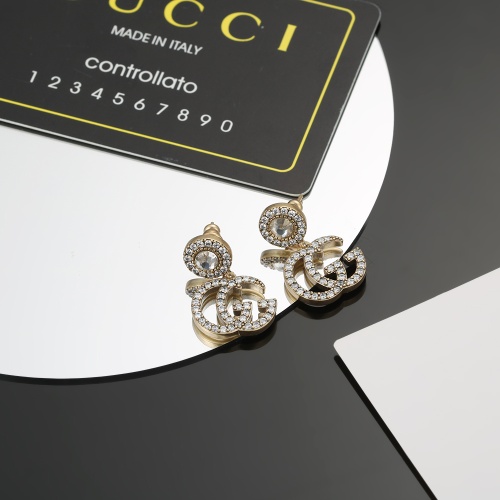 Replica Gucci Earrings For Women #1215215 $29.00 USD for Wholesale