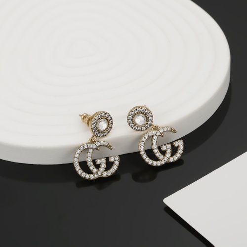 Replica Gucci Earrings For Women #1215215 $29.00 USD for Wholesale