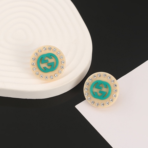 Replica Gucci Earrings For Women #1215216 $29.00 USD for Wholesale