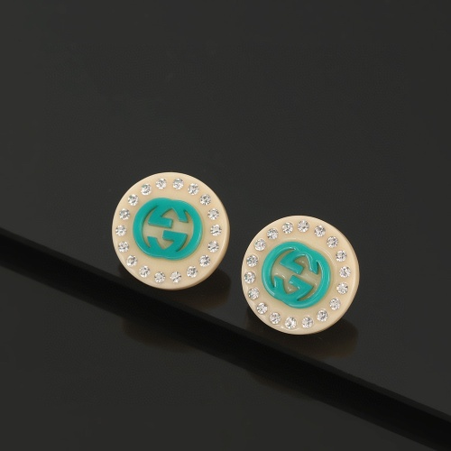 Replica Gucci Earrings For Women #1215216 $29.00 USD for Wholesale