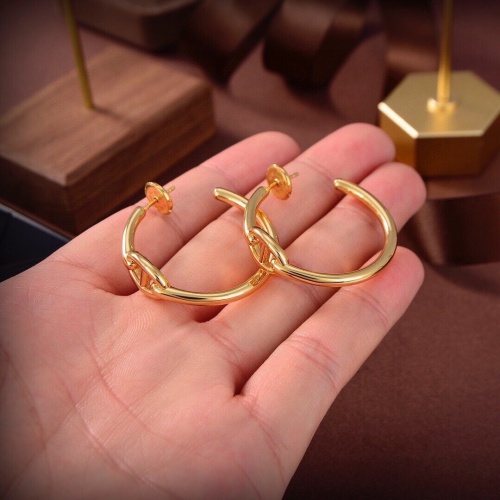 Replica Hermes Earrings For Women #1215224 $27.00 USD for Wholesale