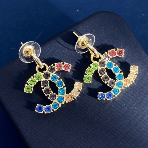 Replica Chanel Earrings For Women #1215225 $32.00 USD for Wholesale