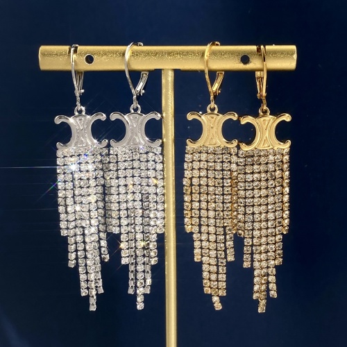 Replica Celine Earrings For Women #1215240 $32.00 USD for Wholesale