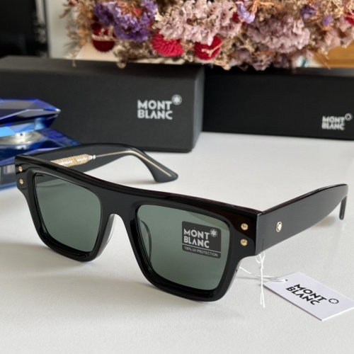 Montblanc AAA Quality Sunglasses #1215252 $64.00 USD, Wholesale Replica Montblanc AAA Quality Sunglasses