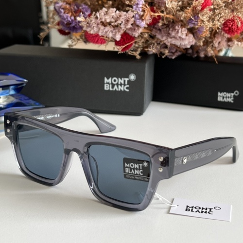 Montblanc AAA Quality Sunglasses #1215254 $64.00 USD, Wholesale Replica Montblanc AAA Quality Sunglasses