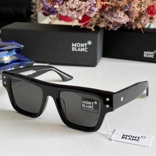 Montblanc AAA Quality Sunglasses #1215255 $64.00 USD, Wholesale Replica Montblanc AAA Quality Sunglasses