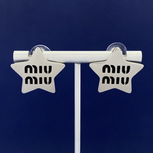 MIU MIU Earrings For Women #1215257 $27.00 USD, Wholesale Replica MIU MIU Earrings