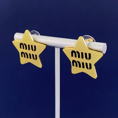 MIU MIU Earrings For Women #1215261 $27.00 USD, Wholesale Replica MIU MIU Earrings