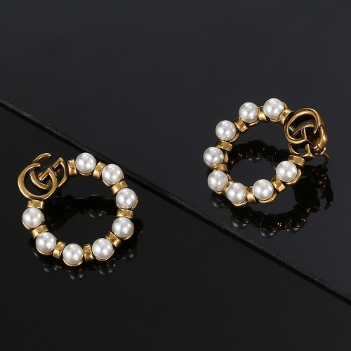 Replica Gucci Earrings For Women #1215271 $29.00 USD for Wholesale