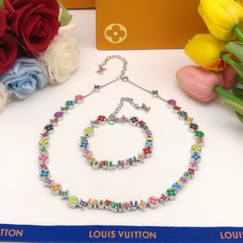 Louis Vuitton LV Jewelry Set For Women #1215303 $80.00 USD, Wholesale Replica Louis Vuitton LV Jewelry Set