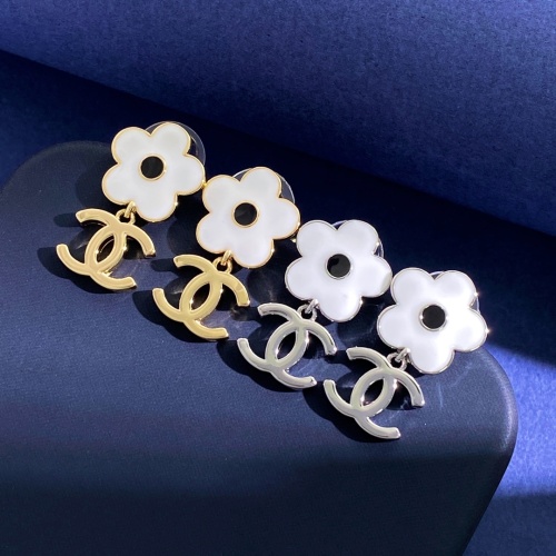 Replica Chanel Earrings For Women #1215321 $29.00 USD for Wholesale