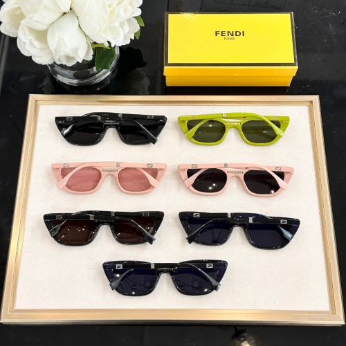 Replica Fendi AAA Quality Sunglasses #1215338 $85.00 USD for Wholesale