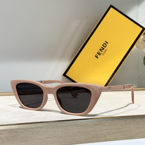 Fendi AAA Quality Sunglasses #1215339 $85.00 USD, Wholesale Replica Fendi AAA Quality Sunglasses