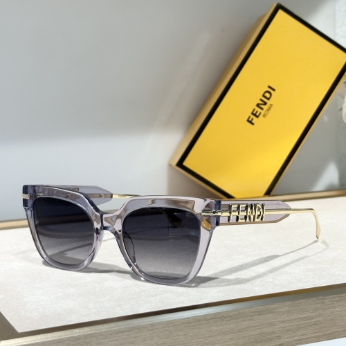 Fendi AAA Quality Sunglasses #1215347 $68.00 USD, Wholesale Replica Fendi AAA Quality Sunglasses