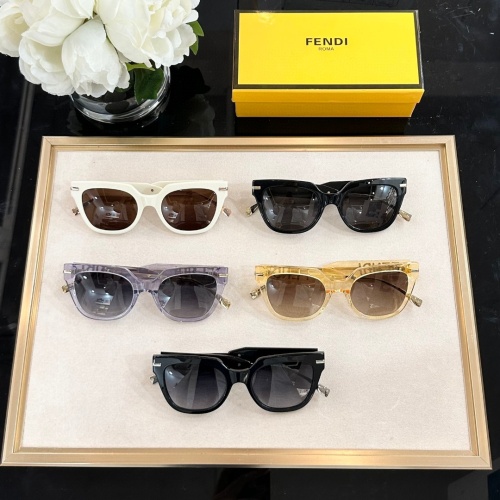 Replica Fendi AAA Quality Sunglasses #1215347 $68.00 USD for Wholesale