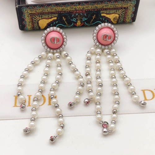 Replica Christian Dior Earrings For Women #1215348 $29.00 USD for Wholesale