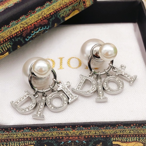 Replica Christian Dior Earrings For Women #1215356 $29.00 USD for Wholesale