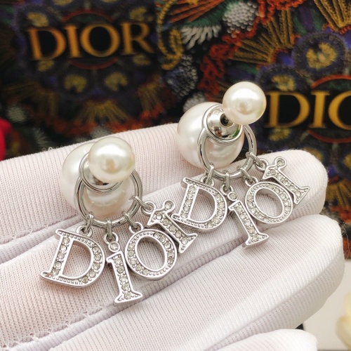 Replica Christian Dior Earrings For Women #1215356 $29.00 USD for Wholesale