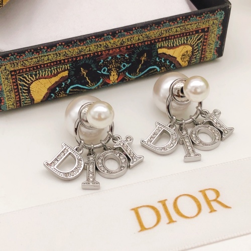 Replica Christian Dior Earrings For Women #1215356 $29.00 USD for Wholesale