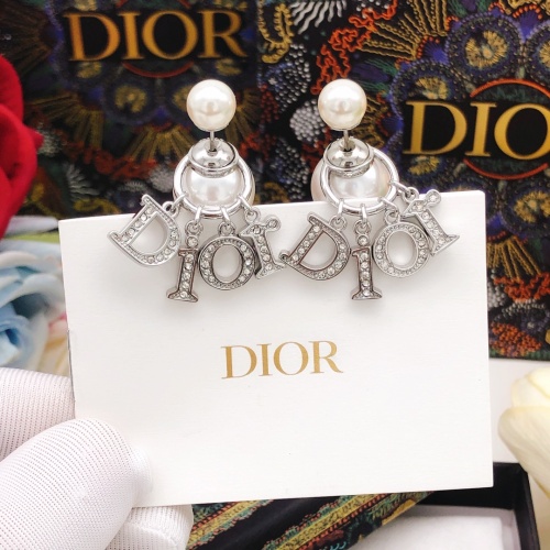 Replica Christian Dior Earrings For Women #1215356 $29.00 USD for Wholesale