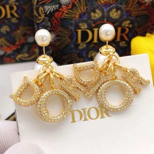 Christian Dior Earrings For Women #1215357 $34.00 USD, Wholesale Replica Christian Dior Earrings