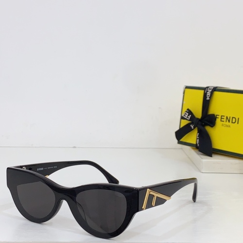 Fendi AAA Quality Sunglasses #1215368 $60.00 USD, Wholesale Replica Fendi AAA Quality Sunglasses