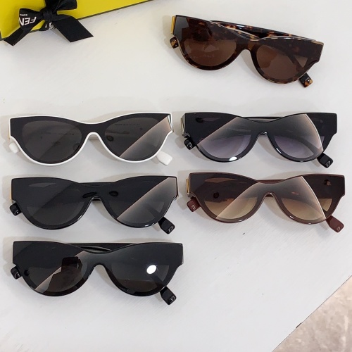 Replica Fendi AAA Quality Sunglasses #1215371 $60.00 USD for Wholesale