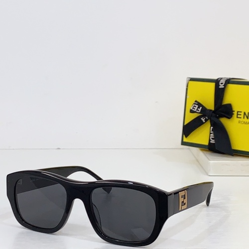 Fendi AAA Quality Sunglasses #1215374 $60.00 USD, Wholesale Replica Fendi AAA Quality Sunglasses