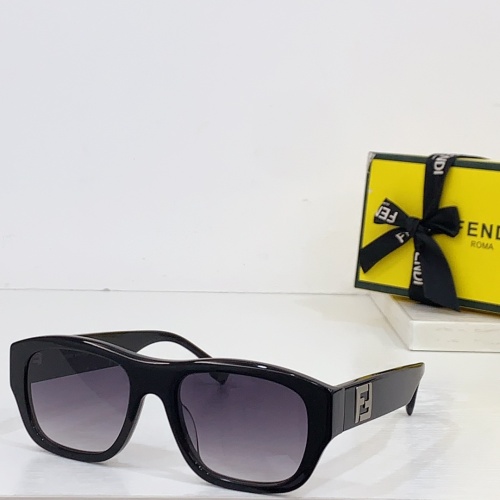 Fendi AAA Quality Sunglasses #1215375 $60.00 USD, Wholesale Replica Fendi AAA Quality Sunglasses