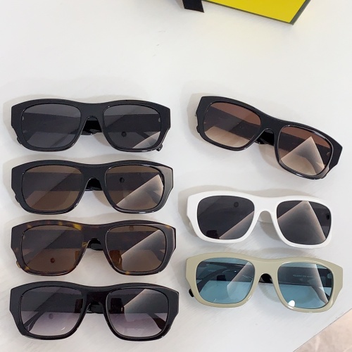 Replica Fendi AAA Quality Sunglasses #1215376 $60.00 USD for Wholesale