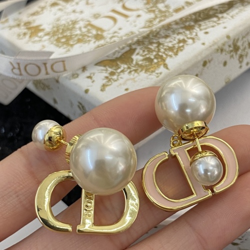 Replica Christian Dior Earrings For Women #1215393 $29.00 USD for Wholesale