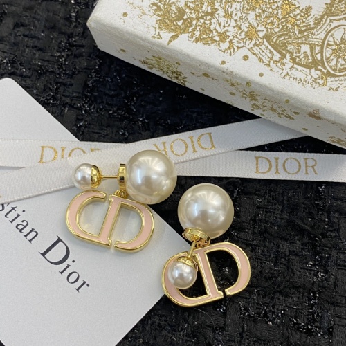 Replica Christian Dior Earrings For Women #1215393 $29.00 USD for Wholesale