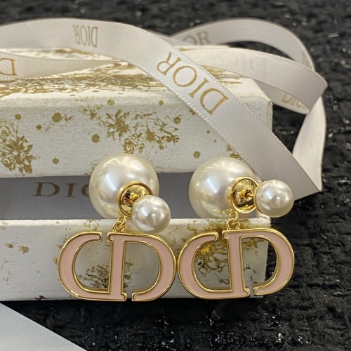 Replica Christian Dior Earrings For Women #1215393 $29.00 USD for Wholesale