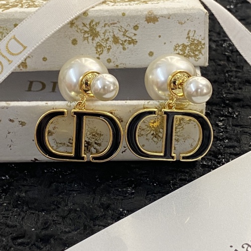 Replica Christian Dior Earrings For Women #1215394 $29.00 USD for Wholesale