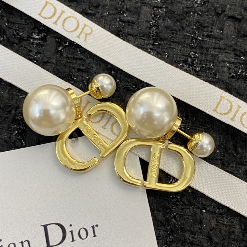 Replica Christian Dior Earrings For Women #1215395 $29.00 USD for Wholesale