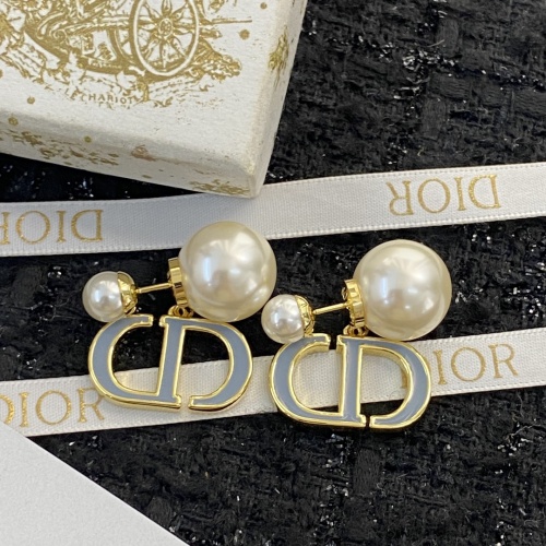 Replica Christian Dior Earrings For Women #1215395 $29.00 USD for Wholesale