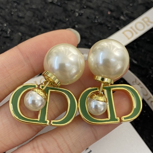 Christian Dior Earrings For Women #1215396 $29.00 USD, Wholesale Replica Christian Dior Earrings