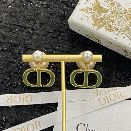 Replica Christian Dior Earrings For Women #1215396 $29.00 USD for Wholesale