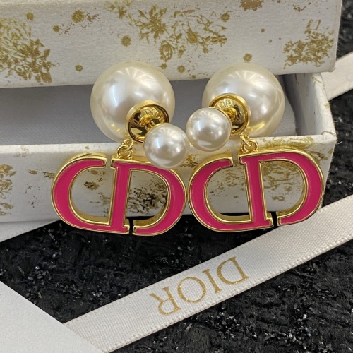 Replica Christian Dior Earrings For Women #1215397 $29.00 USD for Wholesale