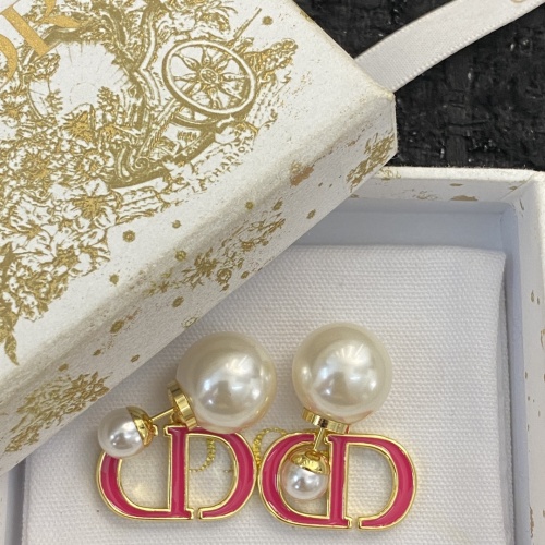 Replica Christian Dior Earrings For Women #1215397 $29.00 USD for Wholesale