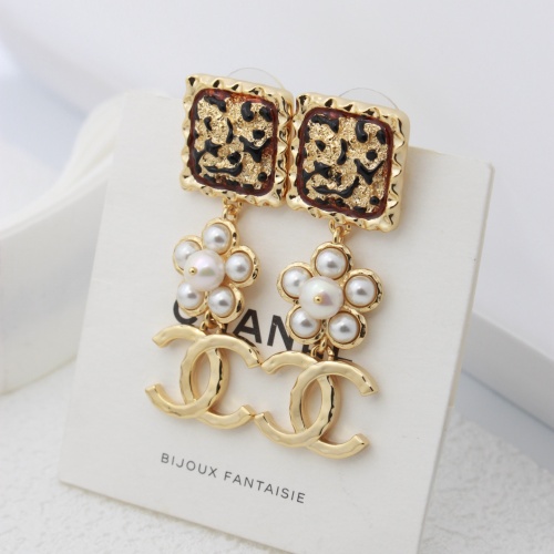 Replica Chanel Earrings For Women #1215422 $56.00 USD for Wholesale