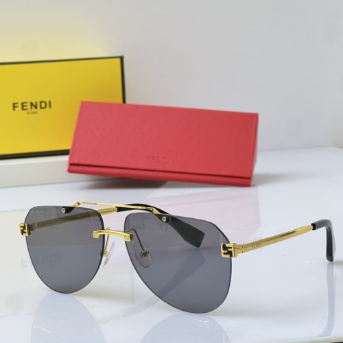 Fendi AAA Quality Sunglasses #1215439 $60.00 USD, Wholesale Replica Fendi AAA Quality Sunglasses