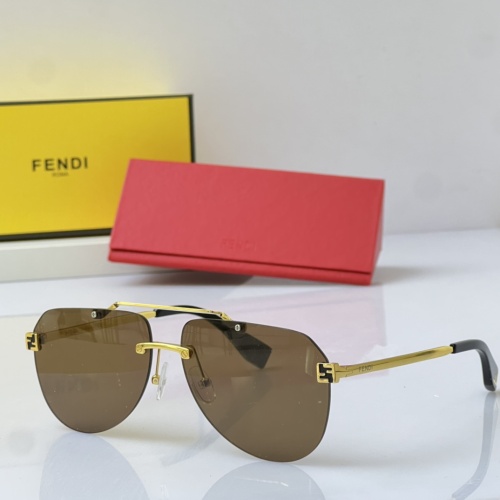 Fendi AAA Quality Sunglasses #1215442 $60.00 USD, Wholesale Replica Fendi AAA Quality Sunglasses