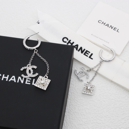 Replica Chanel Earrings For Women #1215445 $56.00 USD for Wholesale