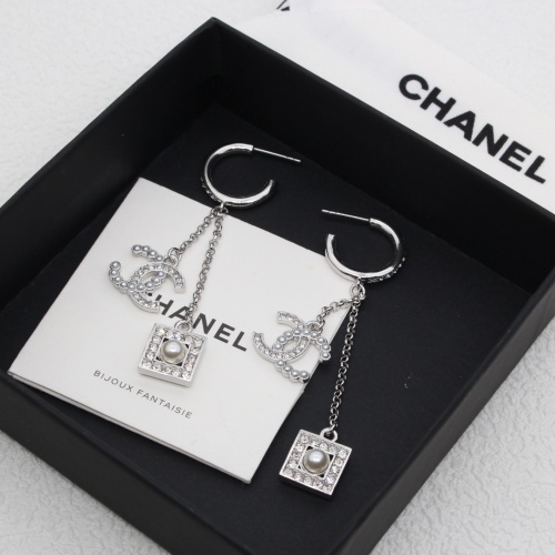 Replica Chanel Earrings For Women #1215445 $56.00 USD for Wholesale